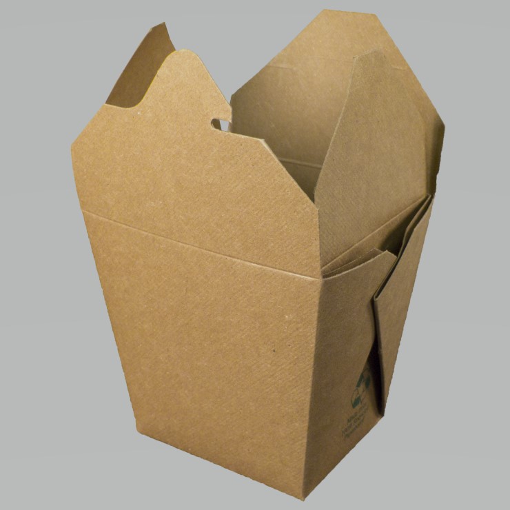 Fold-Pak® Earth: Natural kraft appearance, classic design