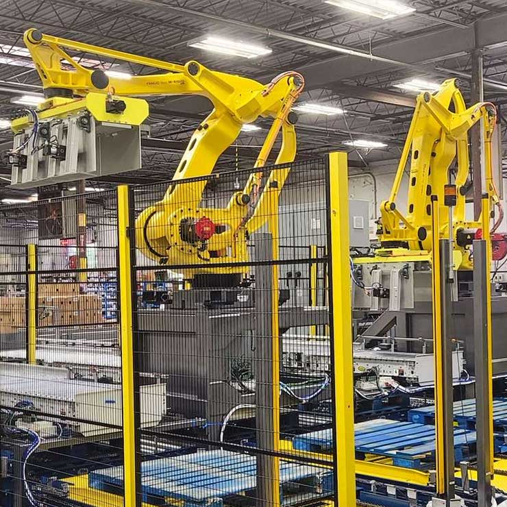 Robotic Case Palletizers