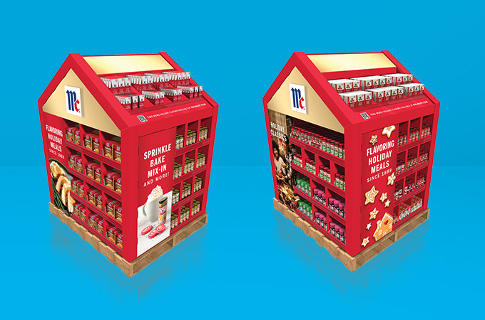 McCormicks holiday display