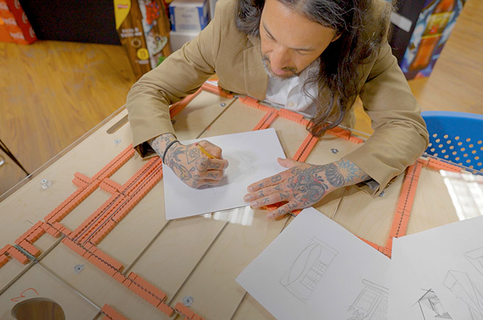 McCormicks holiday display design process