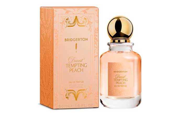 Bridgerton-Coty Fragrance Peach