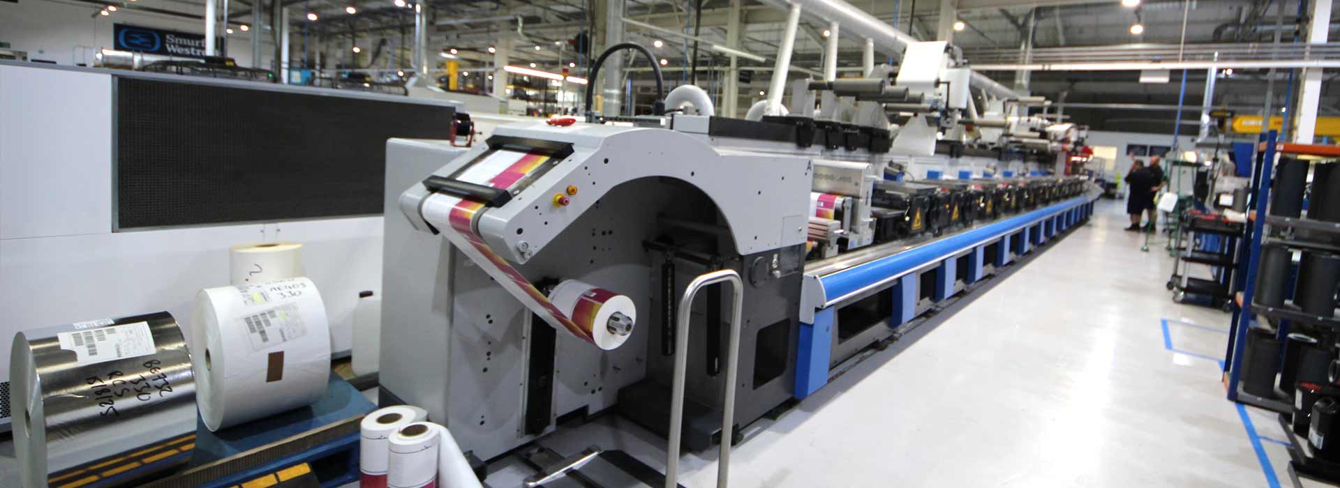 Label Manufacturing Plant Wrexham, Wales