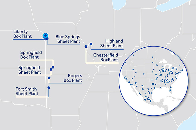 Liberty box plant map