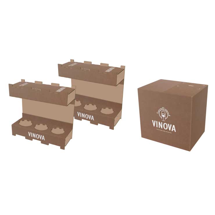 Multi Bottle Packaging - Pop-Up Insert