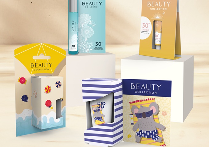 Custom Shaped Folding Carton for Summer Products