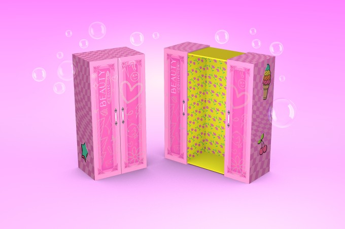 Halloween Beauty Packaging Wardrobe