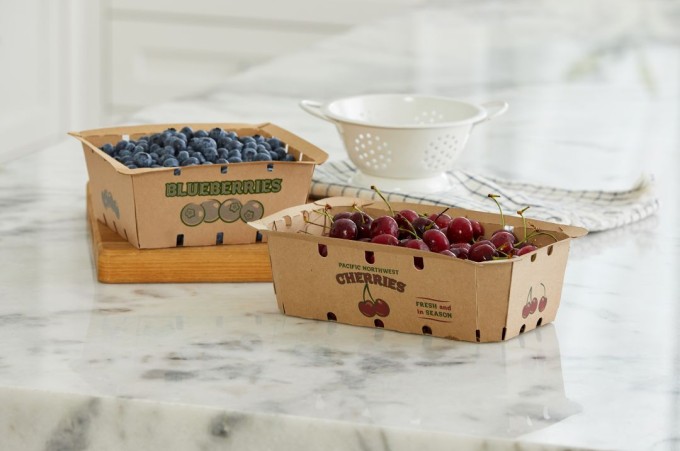 paper packaging for berries