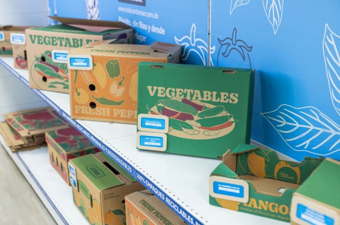 fresh produce in a store