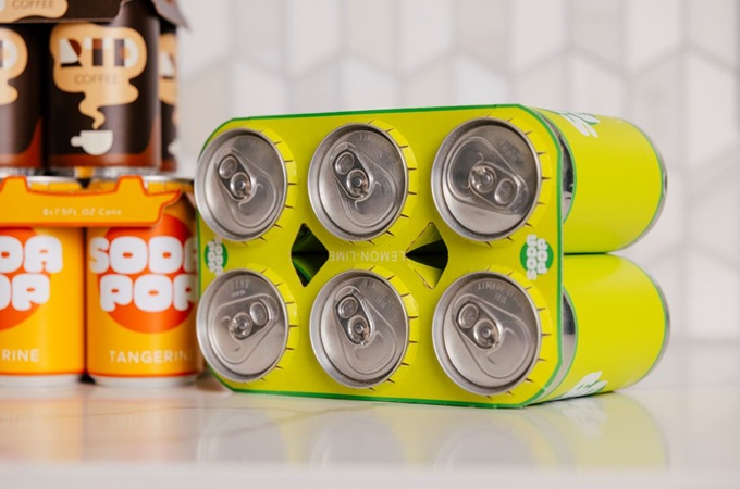 Plastic Ring Alternative for Can Beverage Carrier