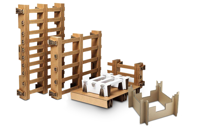 Corrugated protective packaging