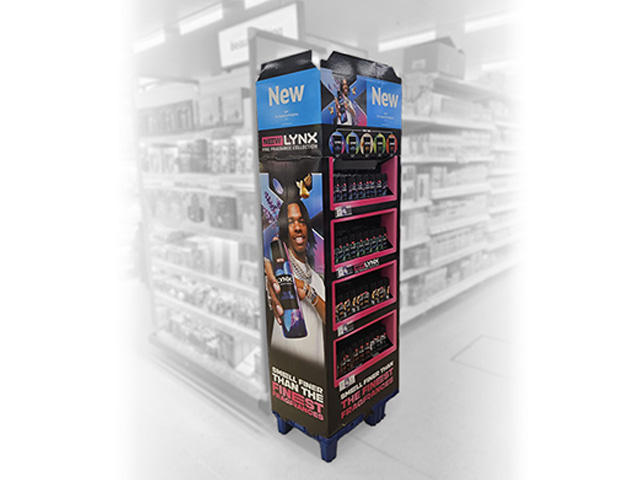 Lynx Fine Fragrance Retail Display