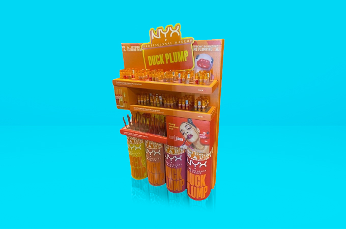 NYX Duck Lip Gloss Display