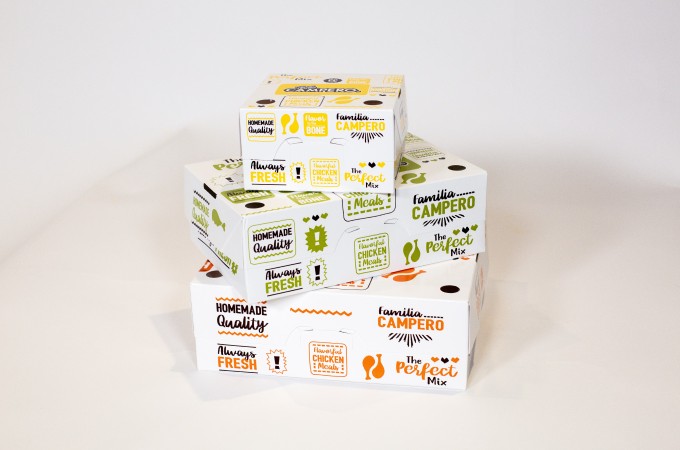 Pollo Campero packaging