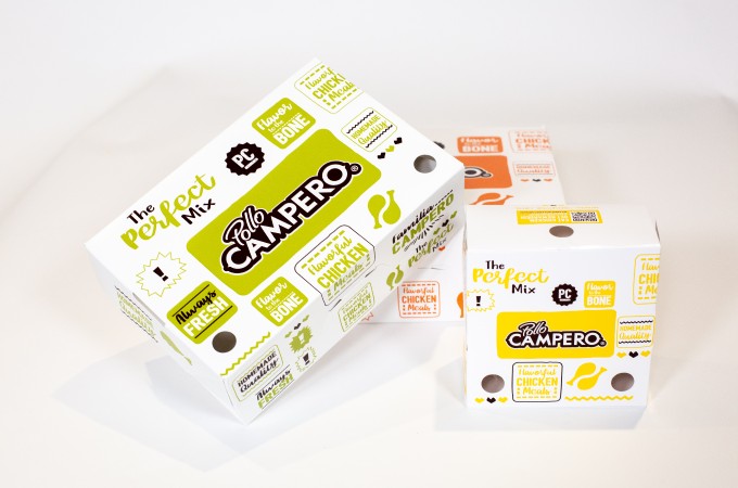 Pollo Campero packaging