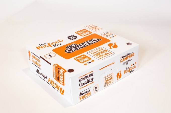 Pollo Campero packaging