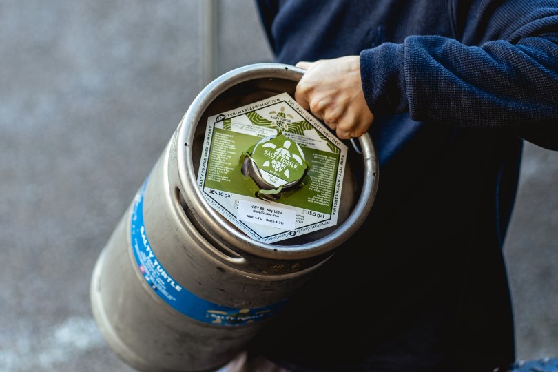Salty Turtle Beer KapCollar
