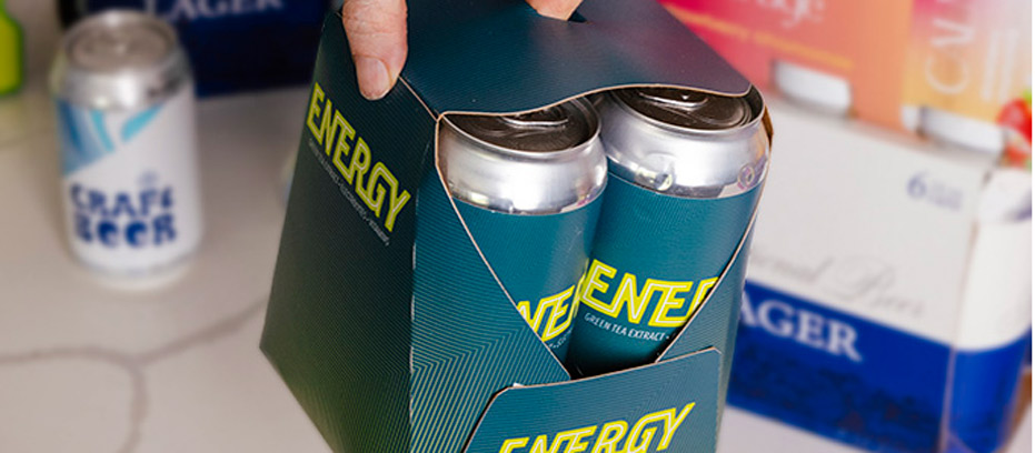 energy drinks packaging