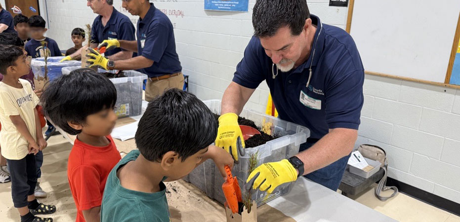 teaching children about seedlings