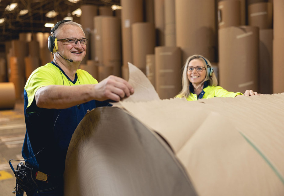 corrugated employees france