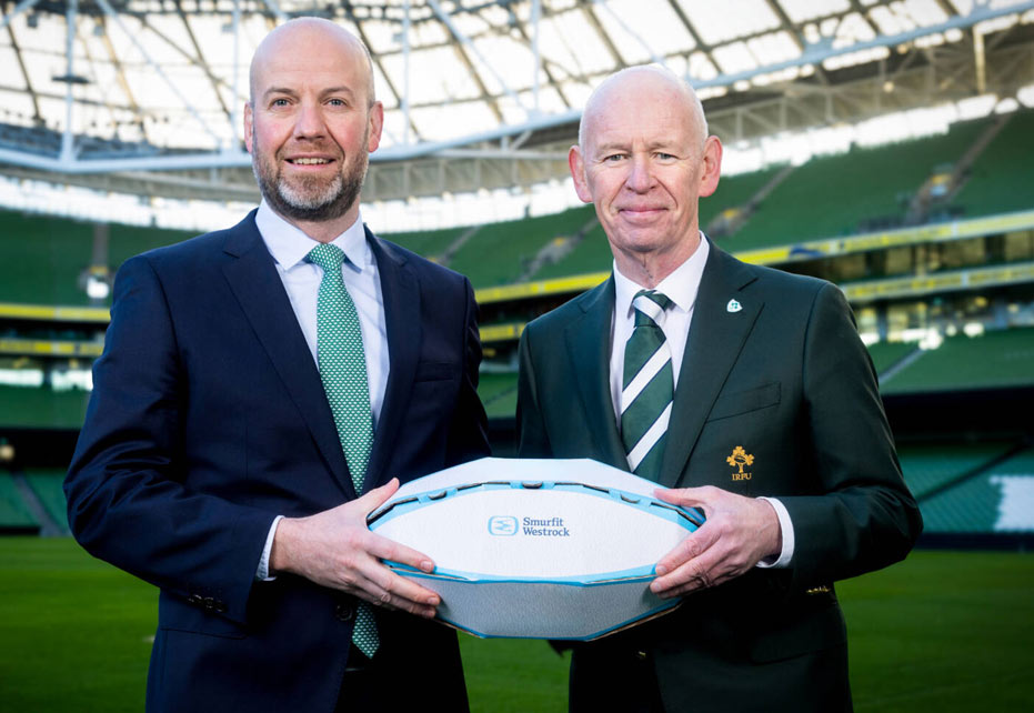 Smurfit Westrock named Official Sustainability Partner of IRFU