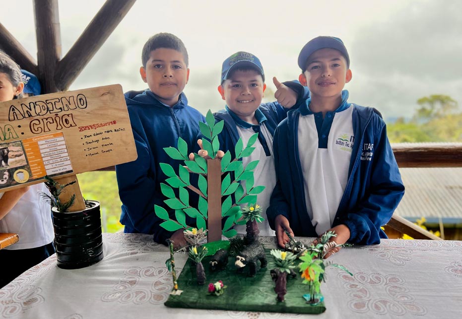international day of Bear Protection school children