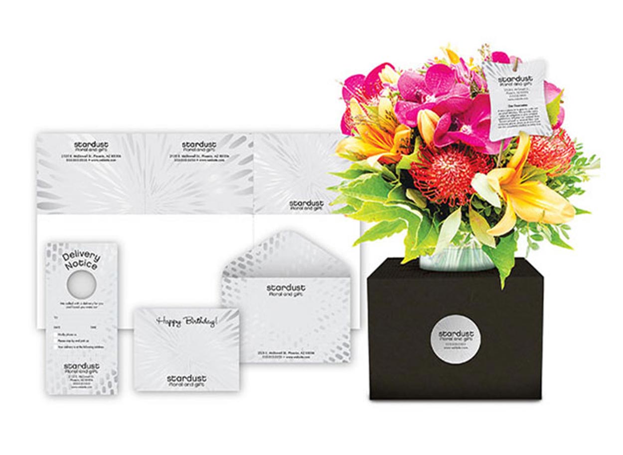 floral cards