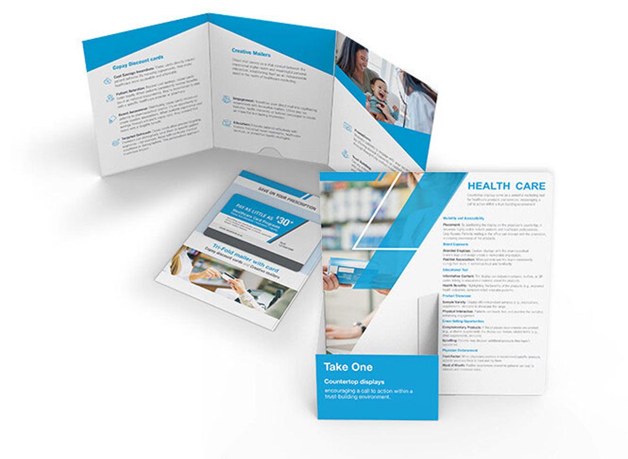 Healthcare leaflets