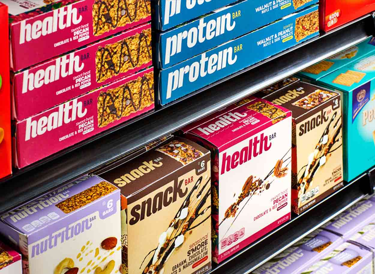 cereal bar packaging