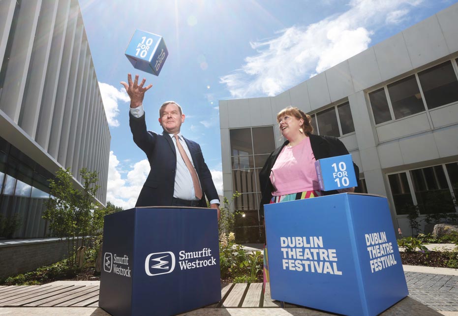 Dublin theatre festival promotion 