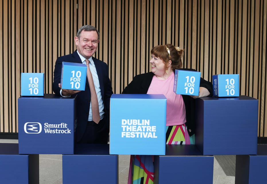 Dublin theatre festival promotion