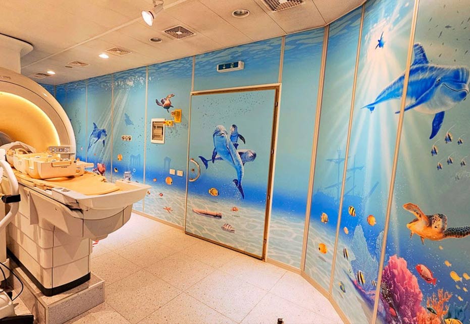 children's hospital room