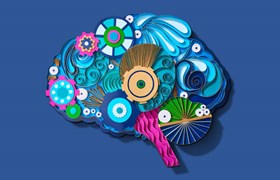 Brain made of paper